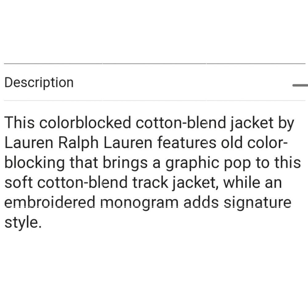 Ralph Lauren Colorblocked Jacket - Picture 5 of 9